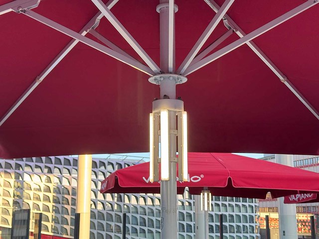 Uhlmann - parasol met verlichting (4x3 meter) - afbeelding 5 van  8