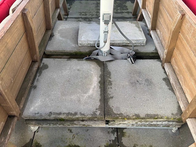 Uhlmann - parasol met verlichting (4x3 meter) - afbeelding 7 van  8