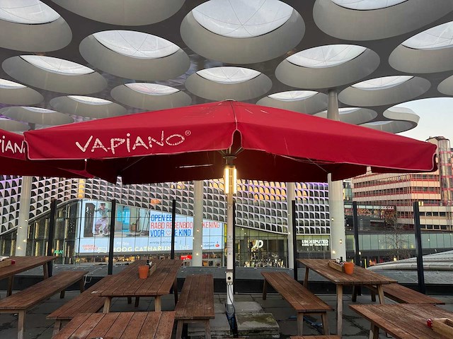 Uhlmann - parasol met verlichting (4x3 meter) - afbeelding 3 van  8