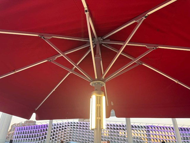 Uhlmann - parasol met verlichting (4x3 meter) - afbeelding 4 van  8