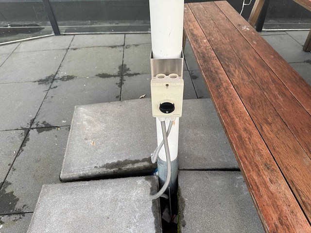 Uhlmann - parasol met verlichting (4x3 meter) - afbeelding 5 van  8