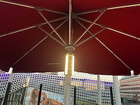 Uhlmann - parasol met verlichting (4x3 meter) - afbeelding 8 van  8