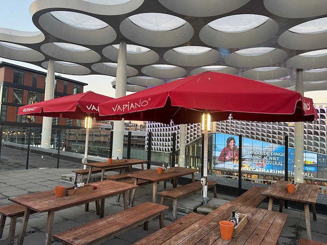 Uhlmann - parasol met verlichting (4x3 meter) - afbeelding 5 van  8