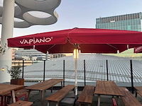 Uhlmann - parasol met verlichting (4x3 meter) - afbeelding 1 van  8