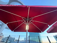 Uhlmann - parasol met verlichting (4x3 meter) - afbeelding 5 van  8