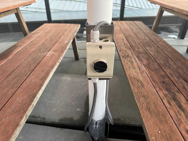 Uhlmann - parasol met verlichting (4x3 meter) - afbeelding 5 van  8