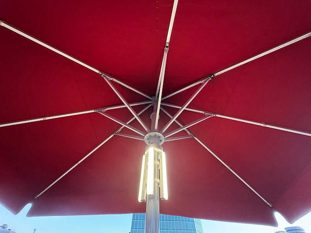 Uhlmann - parasol met verlichting (4x3 meter) - afbeelding 7 van  8