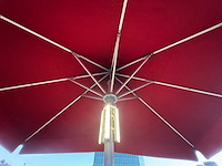 Uhlmann - parasol met verlichting (4x3 meter) - afbeelding 7 van  8