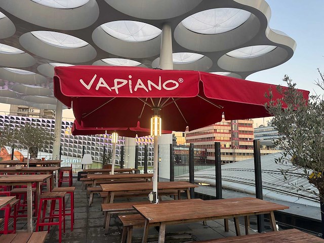 Uhlmann - parasol met verlichting (4x3 meter) - afbeelding 8 van  8