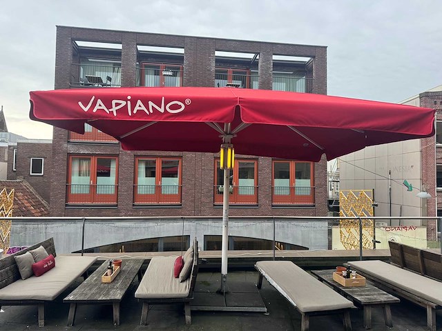 Uhlmann - parasol met verlichting (4x3 meter) - afbeelding 1 van  8