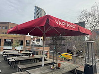 Uhlmann - parasol met verlichting (4x3 meter) - afbeelding 3 van  8