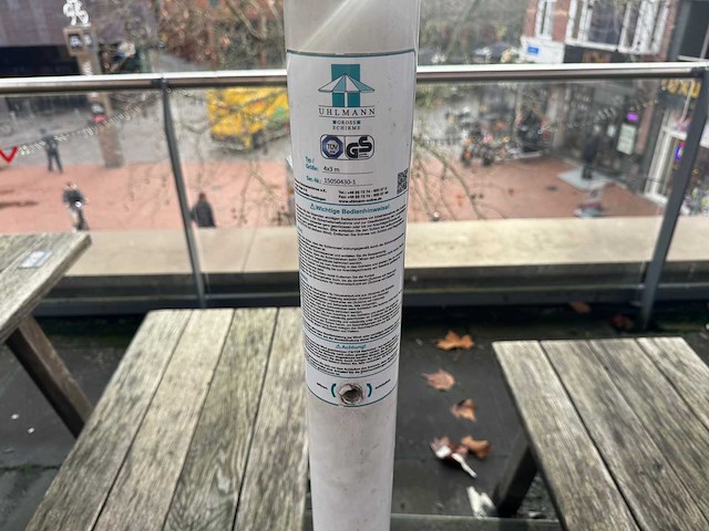 Uhlmann - parasol met verlichting (4x3 meter) - afbeelding 7 van  8