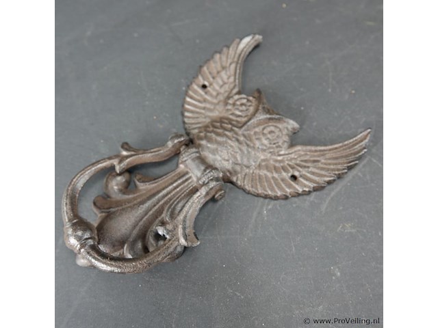 Uil als deurklopper - afbeelding 2 van  5