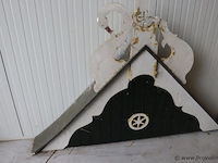 Uilenbord, kunststof - 180x20x123cm - afbeelding 2 van  7