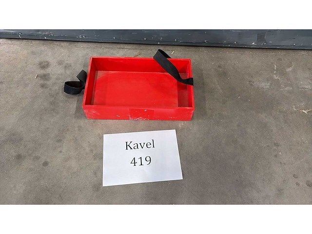 Uitdeelbak rood - afbeelding 1 van  1