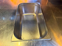 Uitgifte balie met bain-marie en kasten - afbeelding 6 van  14