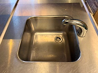 Uitgifte balie met bain-marie en kasten - afbeelding 8 van  14