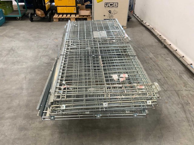 Uitklapbare palletkooi 1200x1000x900mm (5x) - afbeelding 4 van  6