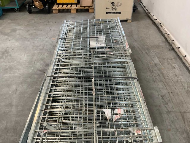 Uitklapbare palletkooi 1200x1000x900mm (5x) - afbeelding 3 van  4