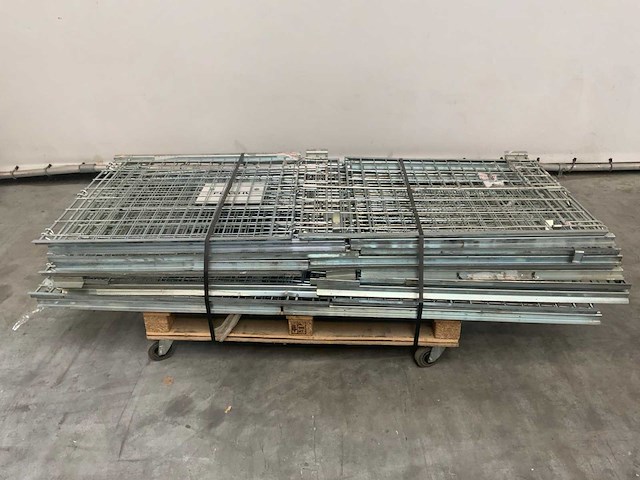 Uitklapbare palletkooi 1200x1000x900mm (5x) - afbeelding 4 van  4