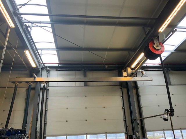 Uitlaat afzuigsysteem op rails - afbeelding 1 van  6