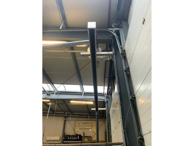 Uitlaat afzuigsysteem op rails - afbeelding 4 van  6