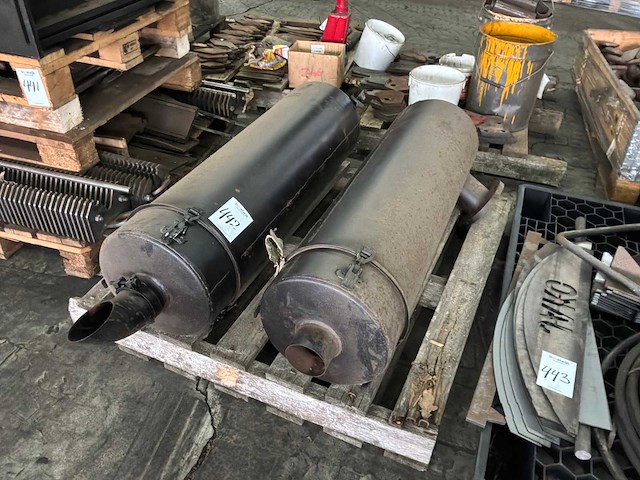 Uitlaat dempersysteem - afbeelding 2 van  2