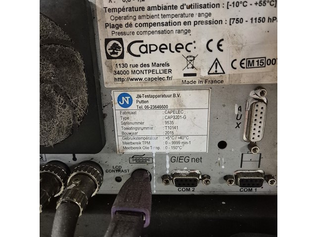 Uitlaatgastester, capelec, cap3201-4gaz, 2015 - afbeelding 2 van  12