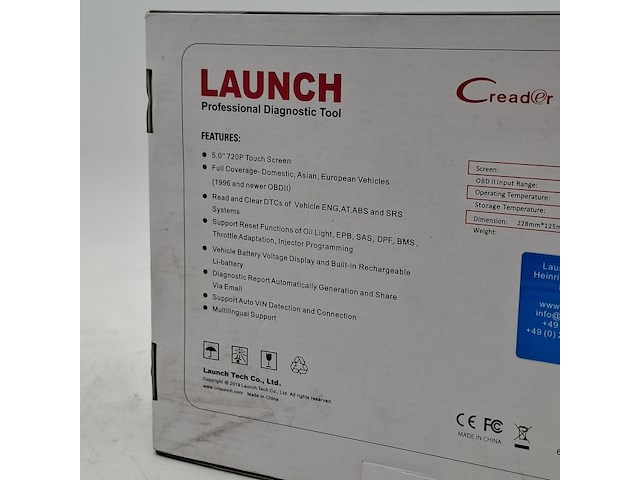 Uitleesapparaat, launch, creader proffesional 129 evo - afbeelding 6 van  8