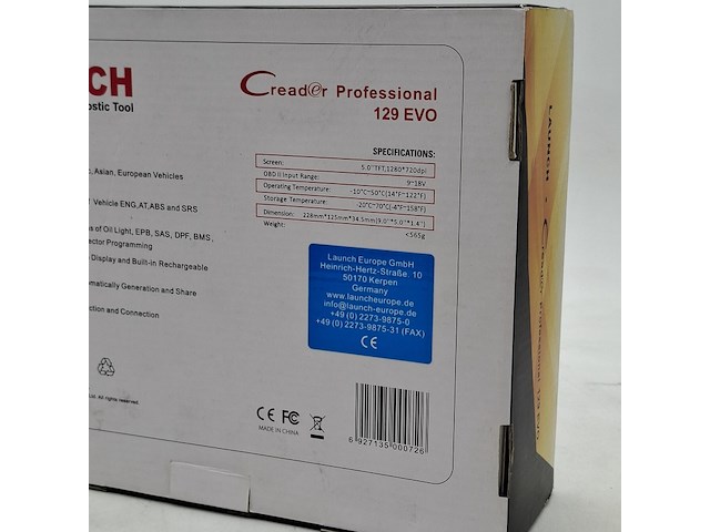 Uitleesapparaat, launch, creader proffesional 129 evo - afbeelding 7 van  8