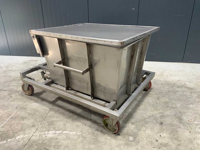 Uitlekbak op verrijdbaar frame - afbeelding 2 van  4