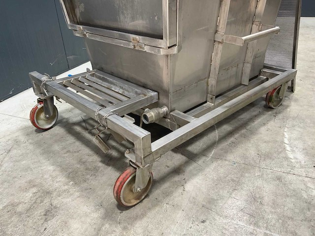 Uitlekbak op verrijdbaar frame - afbeelding 4 van  4