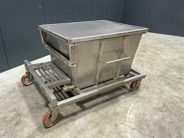 Uitlekbak op verrijdbaar frame - afbeelding 1 van  4