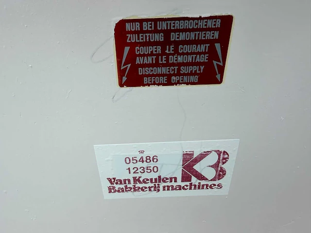 Uitroltafel - uitrolmachine - afbeelding 6 van  6