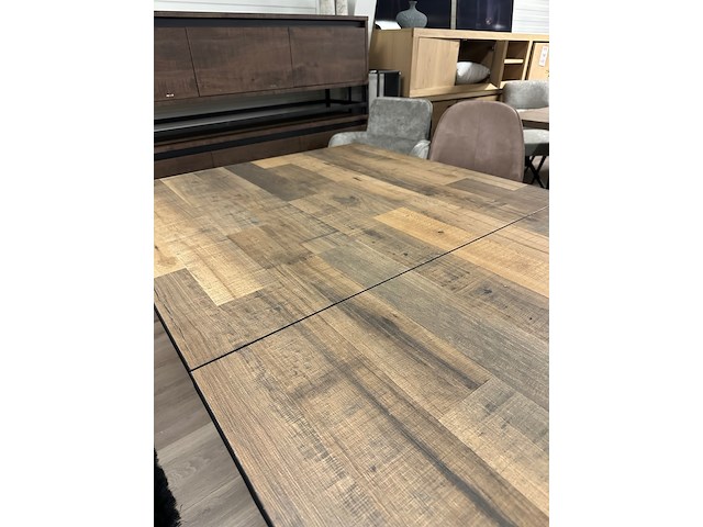 Uitschuif tafel sardinië 180cm, happy@home, hpl, driftwood - afbeelding 1 van  4