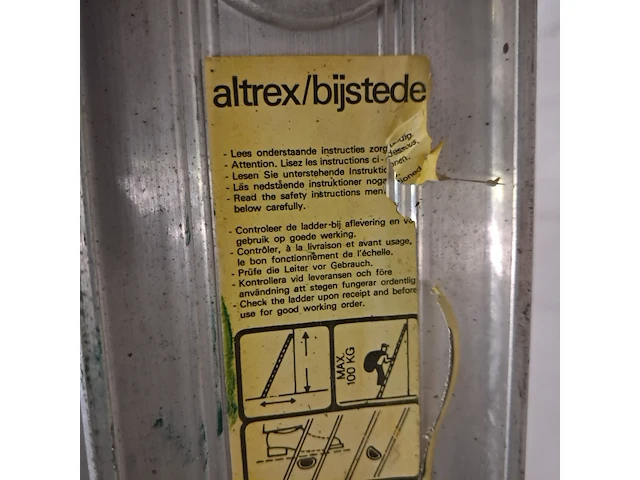 Uitschuifbare ladder 2x14 treeds, altrex - afbeelding 5 van  6