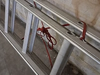 Uitschuifbare ladder 2x14 treeds - afbeelding 4 van  5