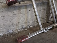 Uitschuifbare ladder 2x14 treeds - afbeelding 5 van  5