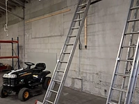 Uitschuifbare ladder 2x14 treeds - afbeelding 6 van  6