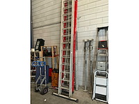 Uitschuifbare ladders (3x) - afbeelding 2 van  6