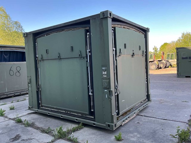 Uitschuifbare legercontainer - afbeelding 2 van  5