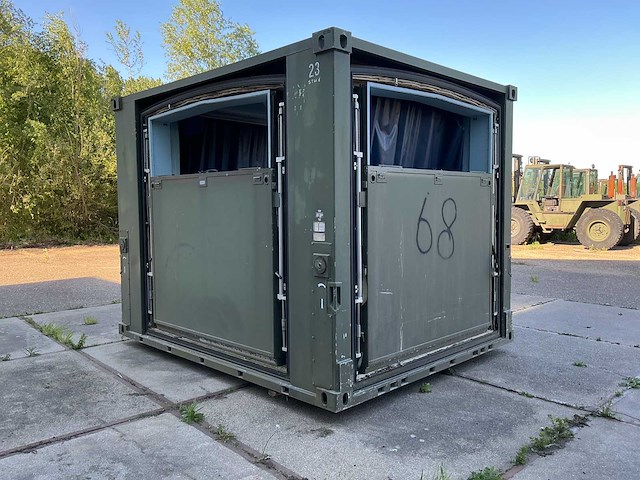 Uitschuifbare legercontainer - afbeelding 2 van  5