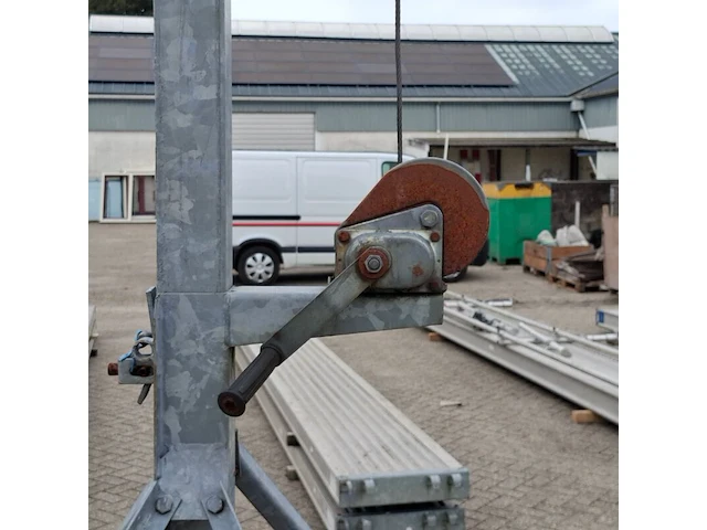 Uitschuifbare lichtmast - afbeelding 5 van  8