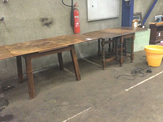 Uitschuifbare tafels (2x) - afbeelding 1 van  3