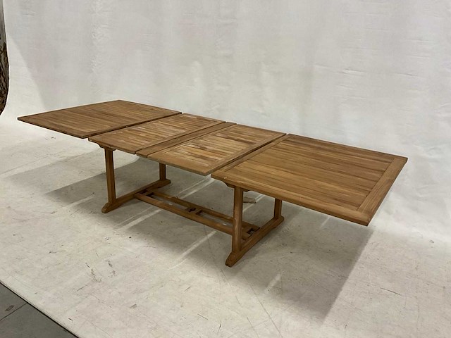 Uitschuifbare tuintafel 200 cm. - afbeelding 3 van  3
