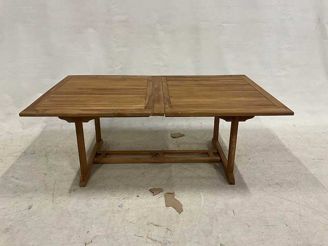 Uitschuifbare tuintafel 200 cm. - afbeelding 1 van  3