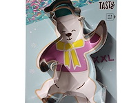 Uitsteekvorm 21 cm - dansende beer 5 stuks - afbeelding 2 van  3