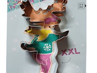 Uitsteekvorm 21 cm - skiende eland 10 stuks - afbeelding 2 van  3