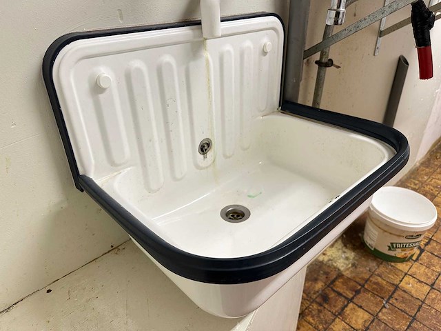 Uitstortgootsteen met mengkraan - afbeelding 2 van  4