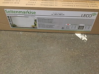 Uittrekbaar windscherm, leco, 47 24391 214, licht grijs - afbeelding 2 van  4